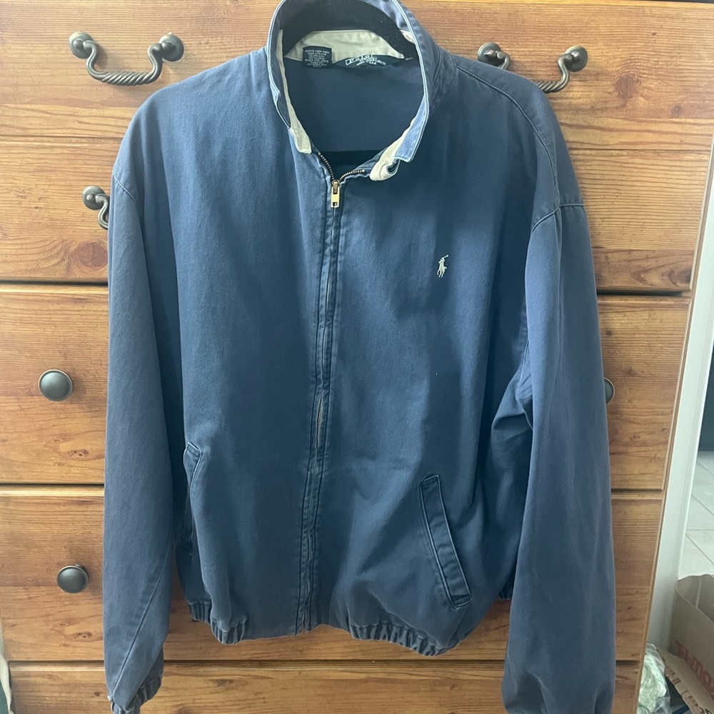 Vintage Navy Polo by Ralph Lauren Jacket
